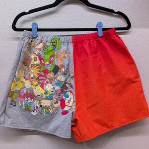 UNISEX Nickelodeon Shorts - Handmade & one of a kind!